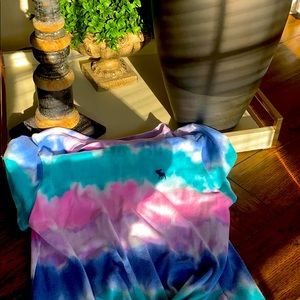 Tie dye Abercrombie and Fitch shirt